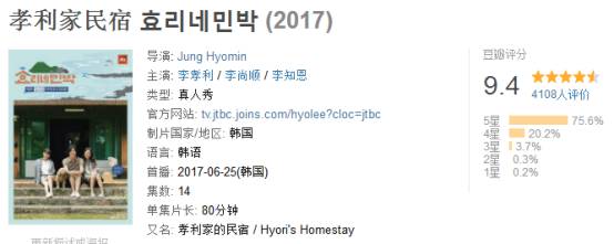 韩国性感国民妖精嫁给了丑男 不 她嫁给了爱情 孝利家民宿第一季影评 孝利家民宿第一季评分