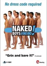 裸男歌唱海报